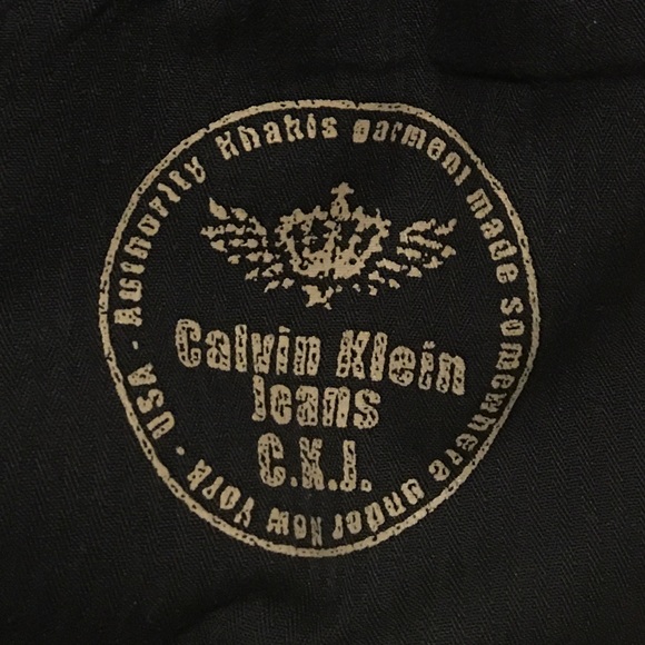 *Calvin Klein Jeans* Men’s light khaki jeans. Size 34 - Picture 5 of 7